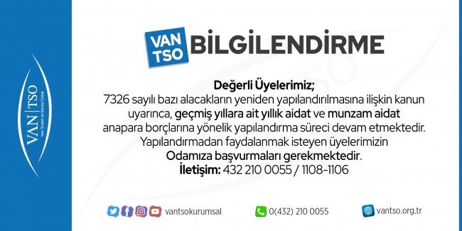    Yıllık Aidat Munzam Aidat Ödemeleri / Yapılandırması