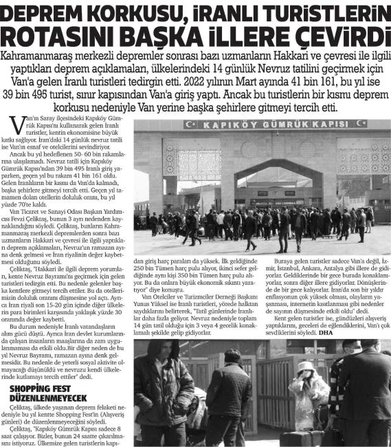 ROTASINI BAŞKA İLLERE ÇEVİRDİ