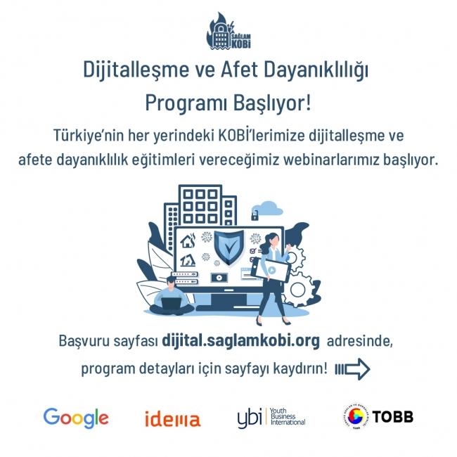 Sağlam KOBİ Dijitalleşme ve Afet Dayanıklığı Programı