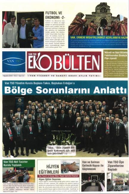 EKO BÜLTEN GAZETESİ AĞUSTOS-2014