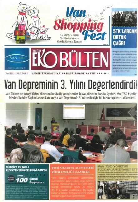 EKO BÜLTEN GAZETESİ EKİM-2014