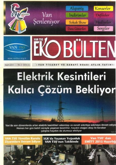 EKO BÜLTEN GAZETESİ KASIM -2014