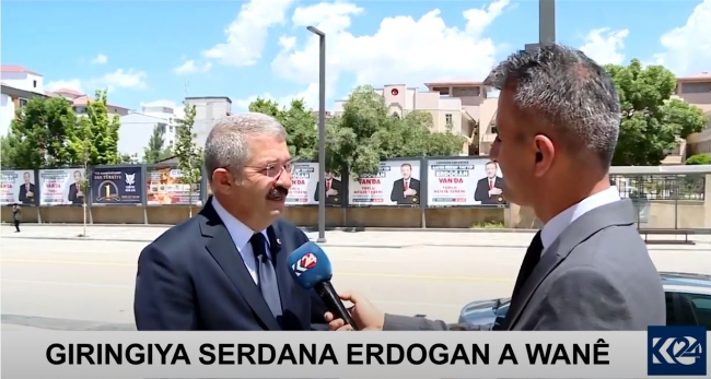 Van TSO Başkanı Necdet Takva K24 TV'nin konuğu oldu