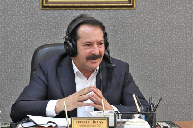 ÇELİKTAŞ TRT GAP Diyarbakır Radyosu'nun konuğu oldu