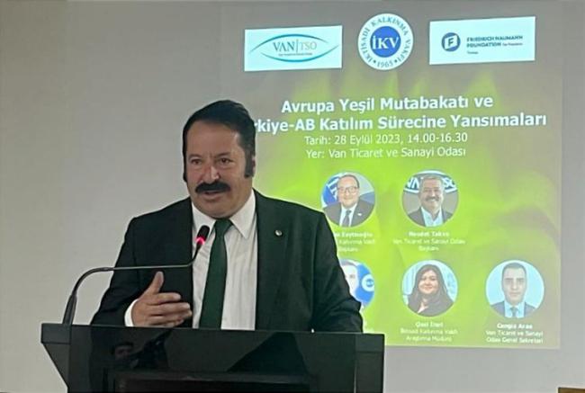SEMİNER 'Avrupa Yeşil Mutabakatı ve Türkiye-AB Katılım Sürecine Yansımaları'