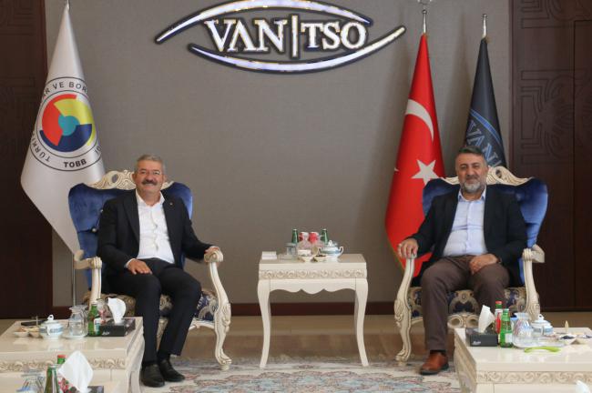 MÜSİAD'TAN VAN TSO'YA ZİYARET