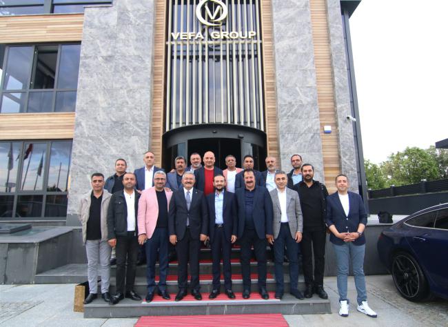 ZİYARET VAN TSO HEYETİ VEYSEL ÜRÜM'Ü ZİYARET ETTİ