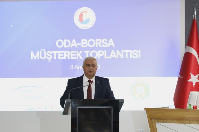 VAN İLİ 'Oda/Borsa Müşterek Toplantısı'