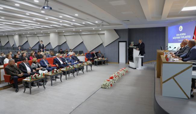 VAN İLİ 'Oda/Borsa Müşterek Toplantısı'