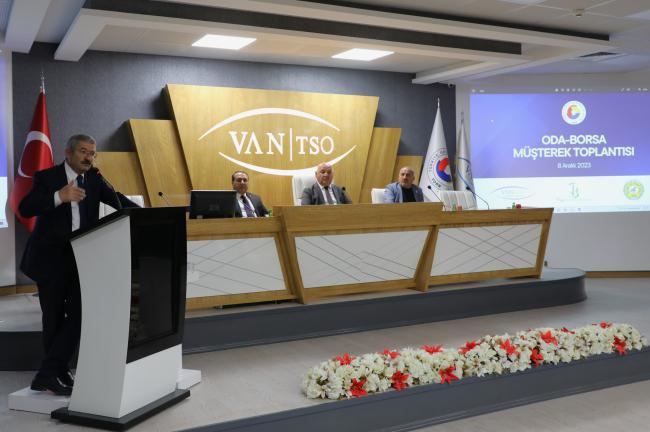 VAN İLİ 'Oda/Borsa Müşterek Toplantısı'