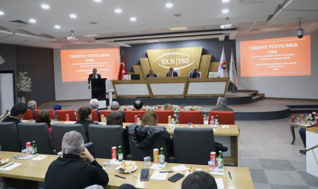 VAN İLİ 'Oda/Borsa Müşterek Toplantısı'