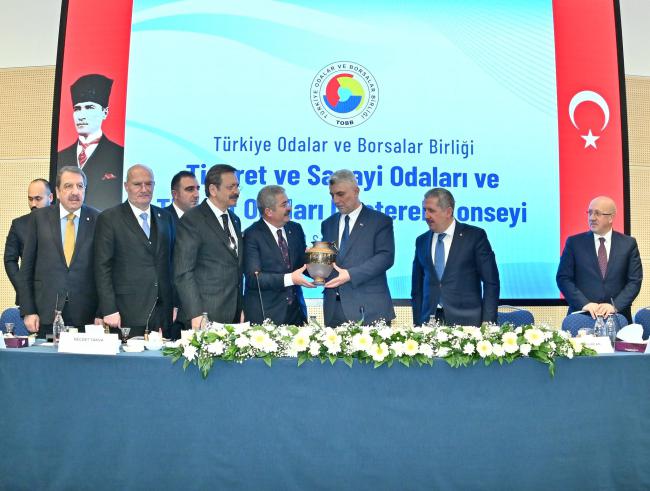 TOBB TOPLANTI  'Ticaret ve Sanayi Odaları ile Ticaret Odaları Müşterek Konsey Toplantısı'