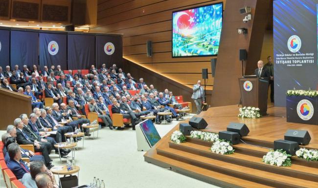 Başkan Takva Oda/Borsa Başkanları İstişare Toplantısı ve GTİ Genel Kurulu'na katıldı