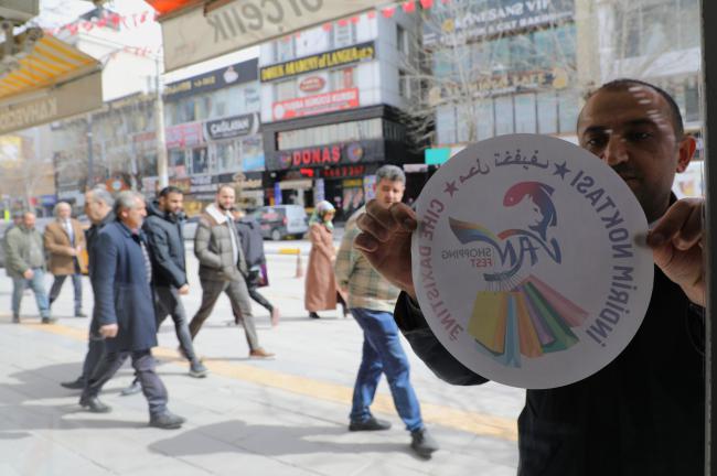 Hazırlıklar Sürüyor Van Shopping Fest için esnaf ziyaret edildi