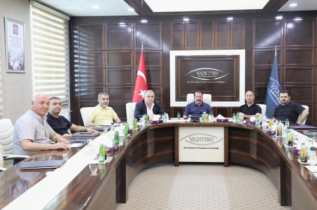 Van TSO'dan Yusuf Taşın'a teşekkür