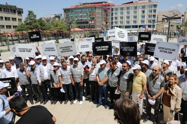 VAN TSO Uçak Mağduriyet Değil, Ulaşım Aracıdır!