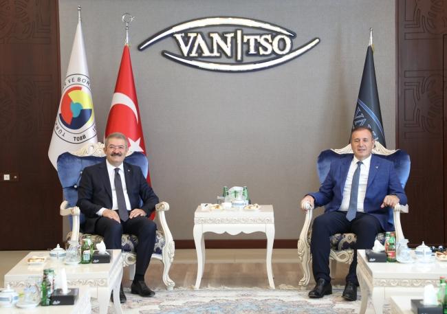ZİYARET TRABZON TSO VAN TSO'YU ZİYARET ETTİ