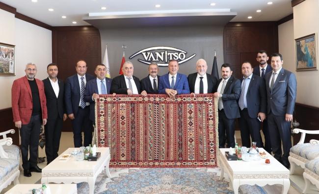 ZİYARET TRABZON TSO VAN TSO'YU ZİYARET ETTİ