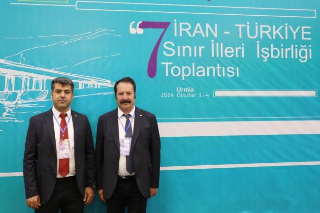 TOPLANTI 'Türkiye-İran 7. Sınır İlleri Ekonomik İşbirliği Toplantısı' yapıldı