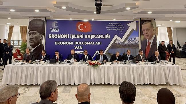 TOPLANTI 'Ekonomi Buluşmaları Van Programı' düzenlendi