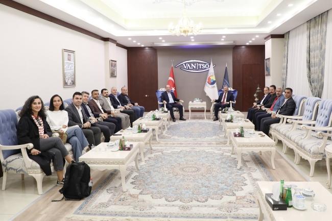 ZİYARET Oda Başkanlarından Van TSO'ya ziyaret