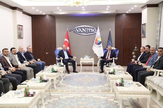ZİYARET Oda Başkanlarından Van TSO'ya ziyaret