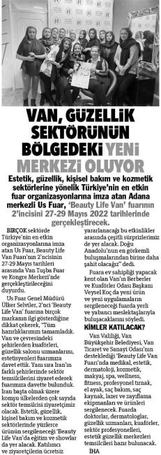 VAN GÜZELLİK SEKTÖRÜNÜN BÖLGEDEKİ YENİ MERKEZİ OLUYOR