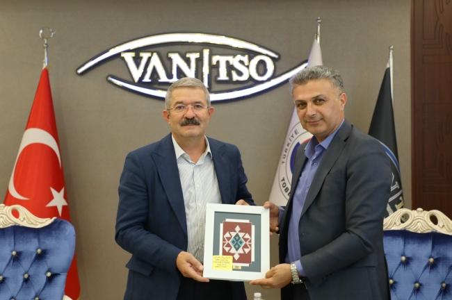 ZİYARET Dijital Ahi Derneği'nden Van TSO'ya ziyaret