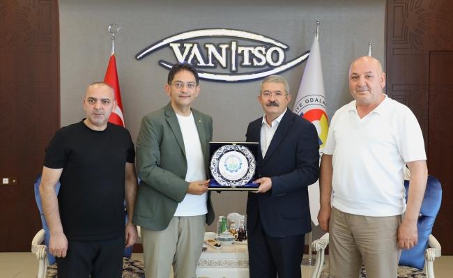 ZİYARET ERZURUM TB, VAN TSO'YU ZİYARET ETTİ