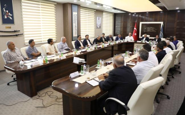 Sektör Toplantısı Van TSO'da 'Ulaşım Sektör Toplantısı' yapıldı