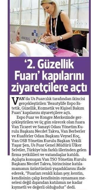 2.GÜZELLİK FUARI AÇILDI