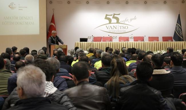 VAN TSO'da 'Amatör Denizcilik Belgesi Kursu ve Sınavı' düzenlendi