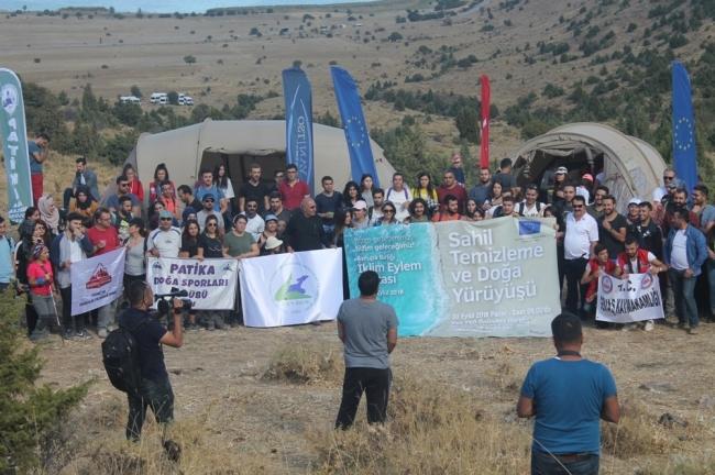 AB İklim Eylem Haftasında Vangölü sahilinde temizlik