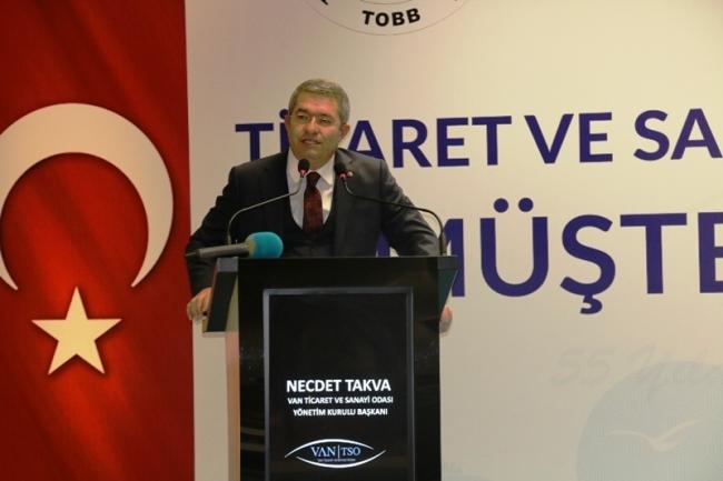 VAN VE İLÇELER TİCARET VE SANAYİ ODASI -TİCARET BORSASI MÜŞTEREK TOPLANTISI