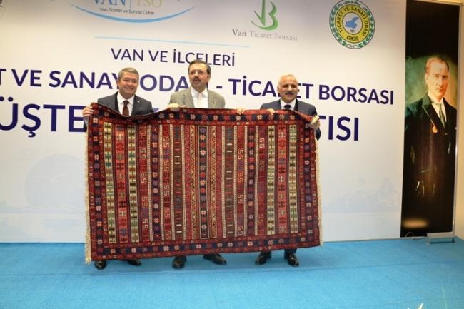 VAN VE İLÇELER TİCARET VE SANAYİ ODASI -TİCARET BORSASI MÜŞTEREK TOPLANTISI