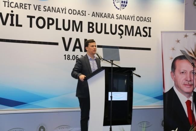 VAN TİCARET VE SANAYİ ODASI - ANKARA SANAYİ ODASI SİVİL TOPLUM BULUŞMASI