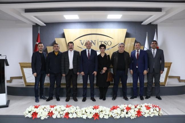 İŞ BANKASI’NDAN VAN TSO’YA ZİYARET