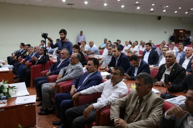 VALİ ZORLUOĞLU VAN TSO MECLİS TOPLANTISINA KATILDI
