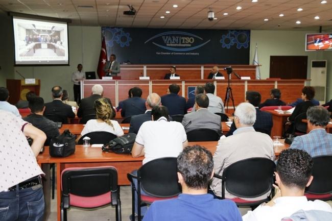 VALİ ZORLUOĞLU VAN TSO MECLİS TOPLANTISINA KATILDI