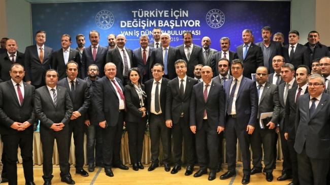 HAZİNE VE MALİYE BAKANI BERAT ALBAYRAK VAN TSO'DA