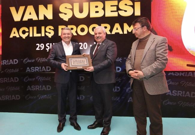 BAŞKAN TAKVA 'ASRİAD’IN BURADA OLMASI ÇOK DEĞERLİDİR'