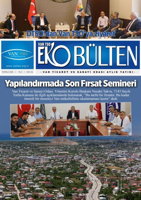 EKOBÜLTEN TEMMUZ-2018