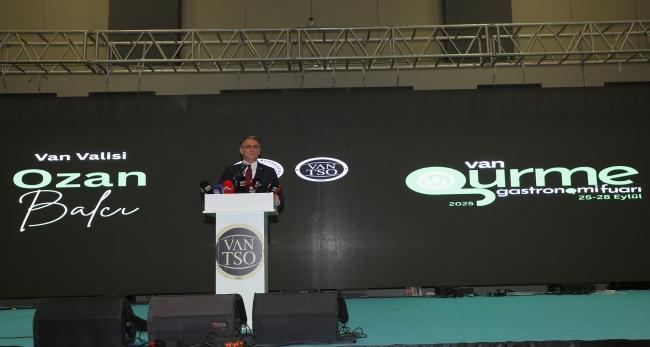 AÇILIŞ Van'ın binlerce yıllık mutfak mirasını dünyaya taşıyan fuar açıldı