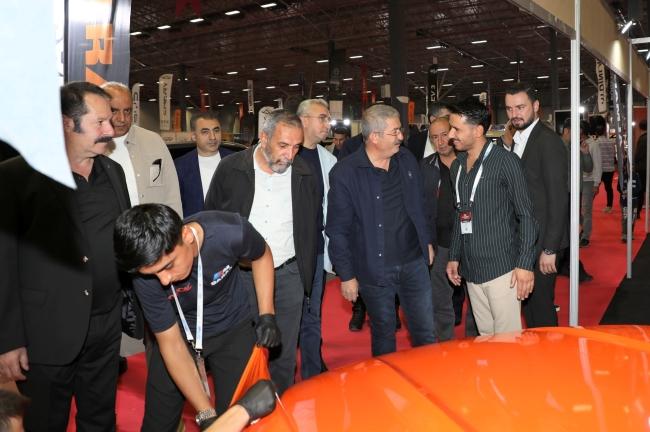 ZİYARET Van TSO 2. AutoVan Otomotiv Fuarı'nı gezdi