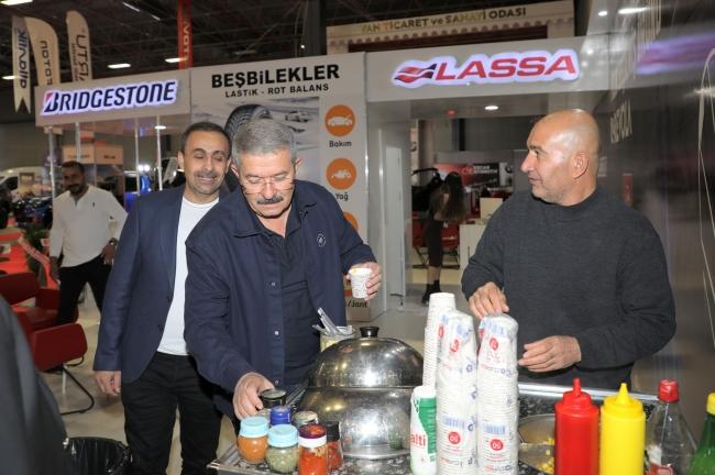 ZİYARET Van TSO 2. AutoVan Otomotiv Fuarı'nı gezdi