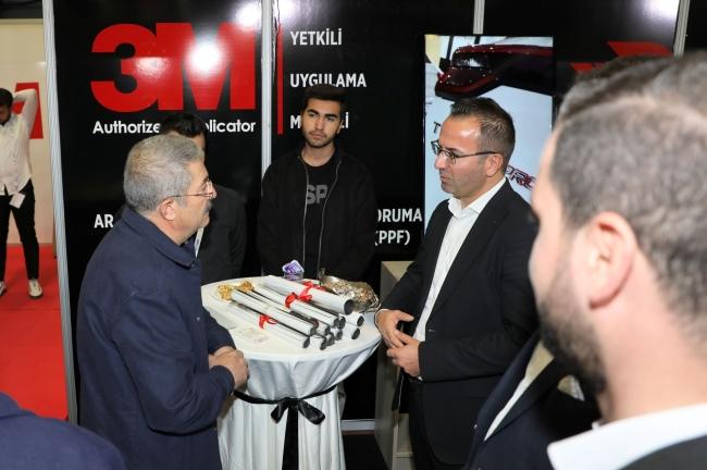 ZİYARET Van TSO 2. AutoVan Otomotiv Fuarı'nı gezdi