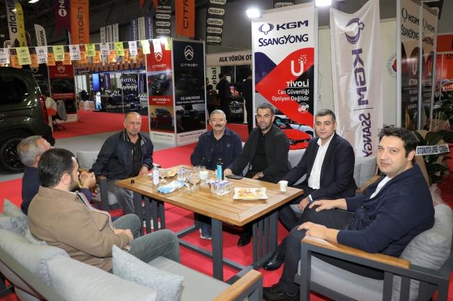 ZİYARET Van TSO 2. AutoVan Otomotiv Fuarı'nı gezdi