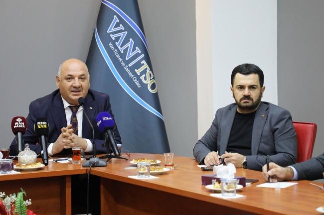 Basın Toplantısı Van TSO ‘Irak seyahatini’ değerlendirdi