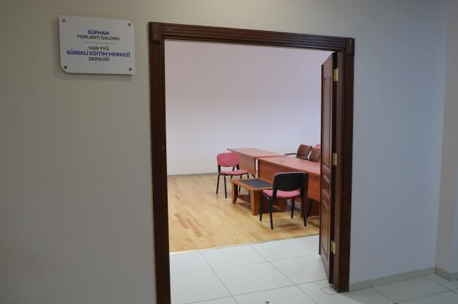 İŞBİRLİĞİ Van TSO ile YÜSEM işbirliğinde derslik kuruldu
