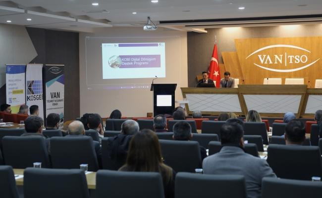 Toplantı Van TSO’da KOSGEB destekleri anlatıldı